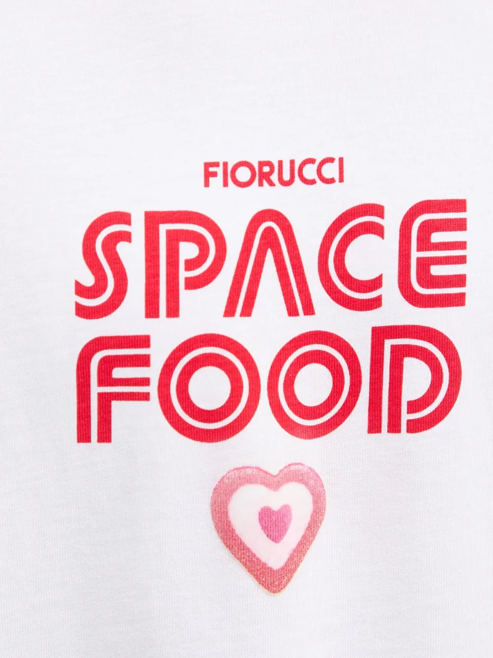 Fiorucci T-shirt met tekst Wit