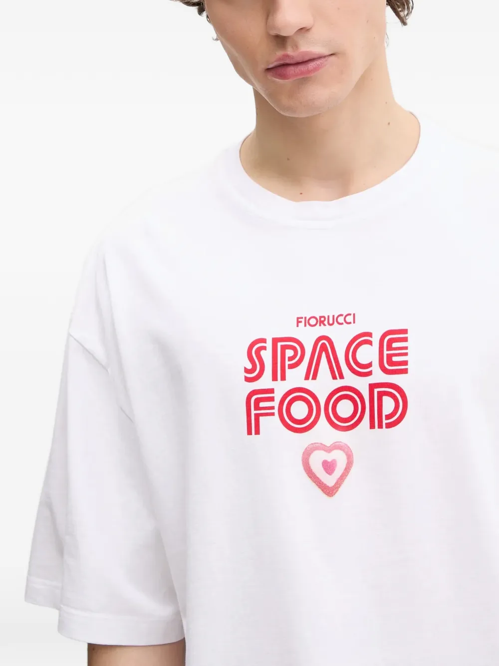 Fiorucci T-shirt met tekst Wit