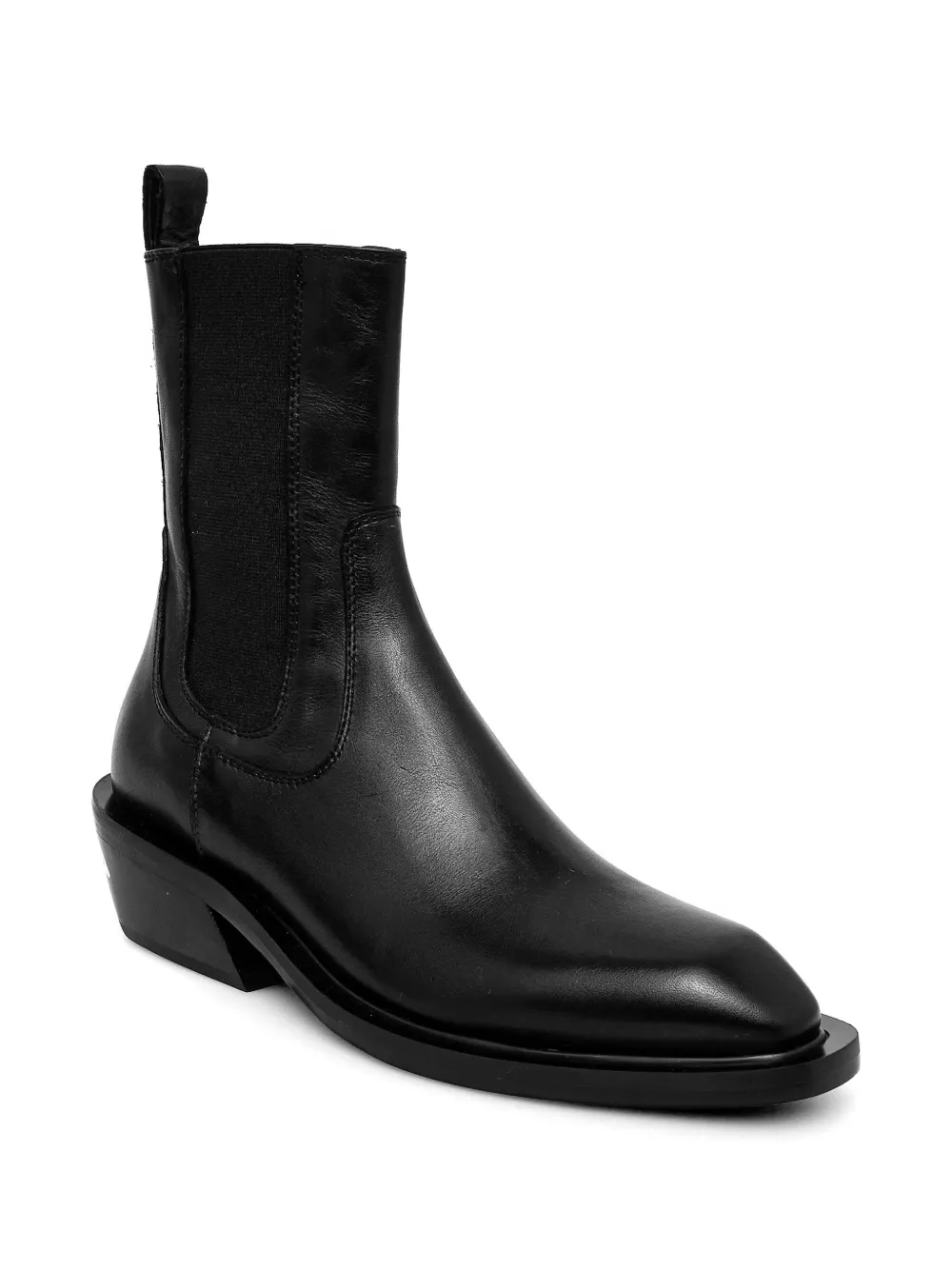  Fiorucci Pull-tab Lettering-detail Boots - Black 