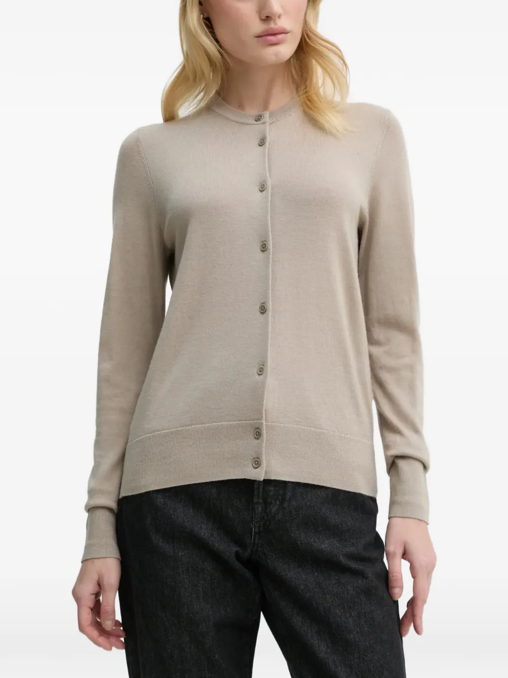Filippa K buttoned cardigan - Nude