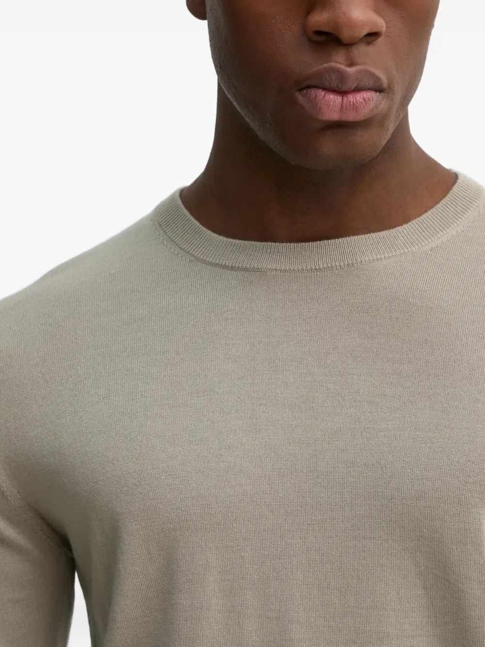 Filippa K Sweater met ronde hals Beige