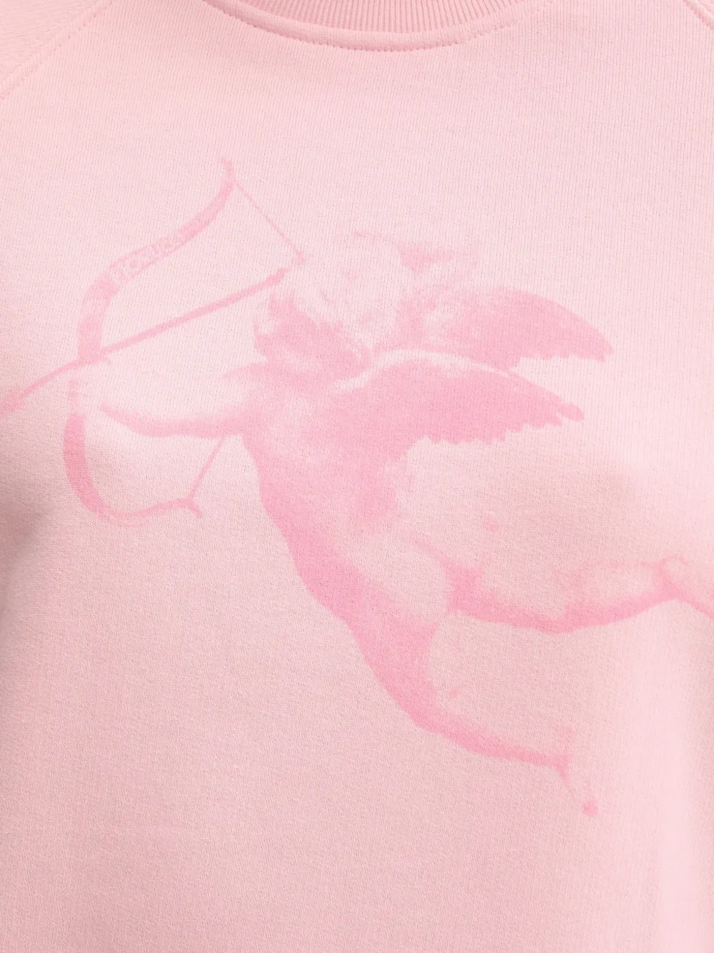 Fiorucci Sweater met print Roze