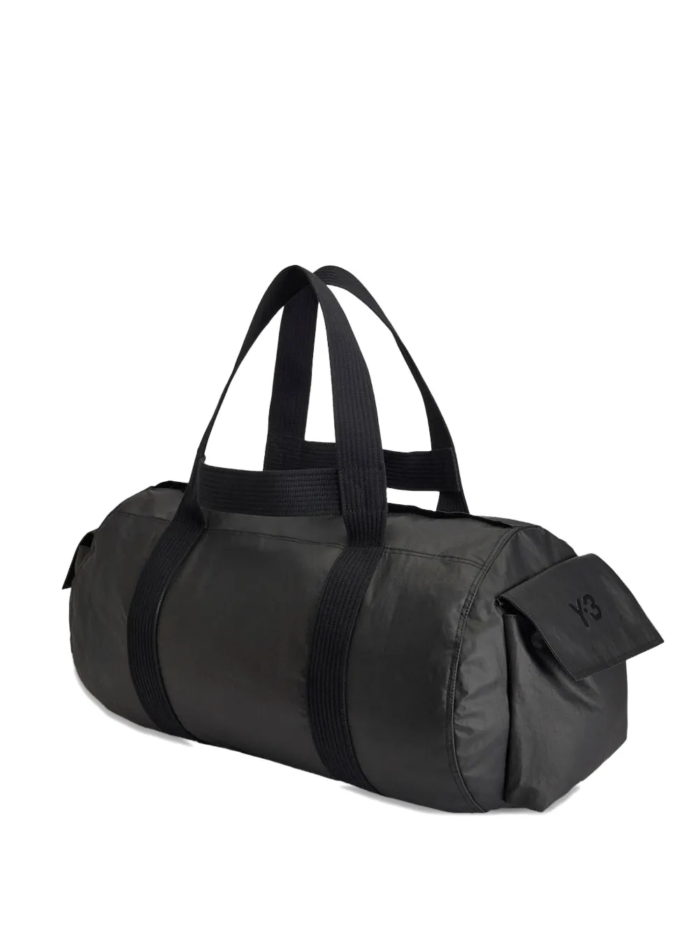 Y-3 flap-pocket duffle bag - Nero