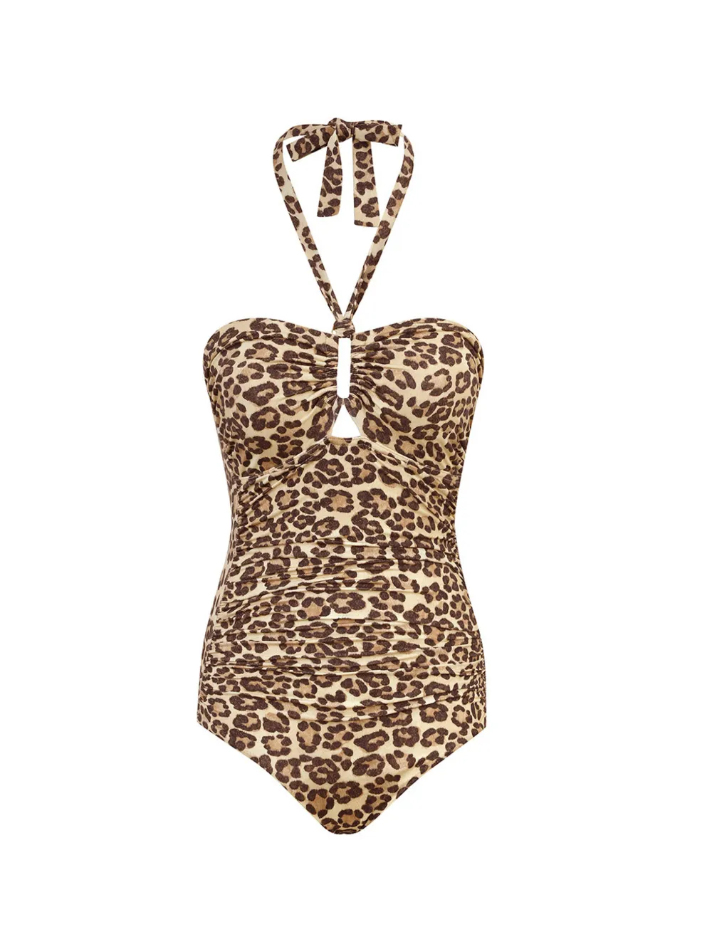 ZIMMERMANN Wanderlust 1PC badpak met wijde schakels Beige