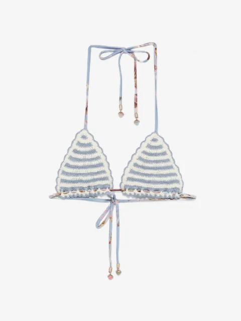 ZIMMERMANN Awaken crochet bikini top