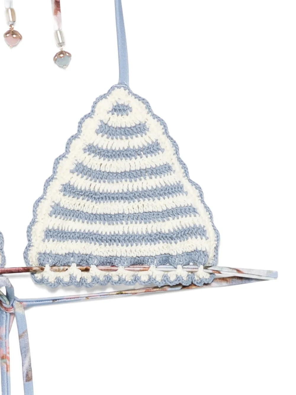  Zimmermann Awaken Crochet Bikini Top - White 