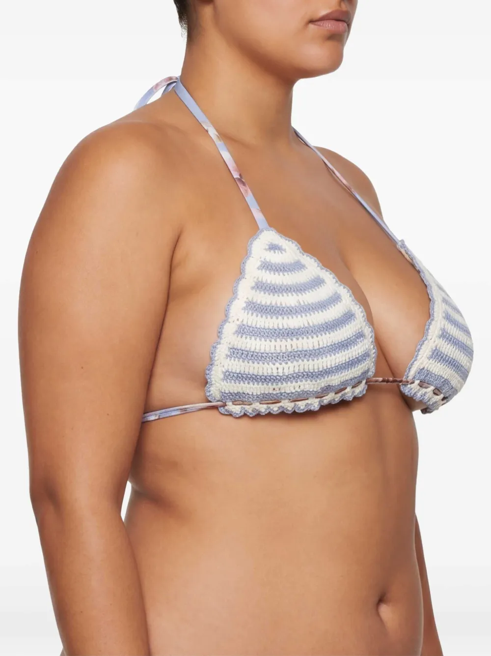 ZIMMERMANN Awaken gehaakte bikinitop Wit