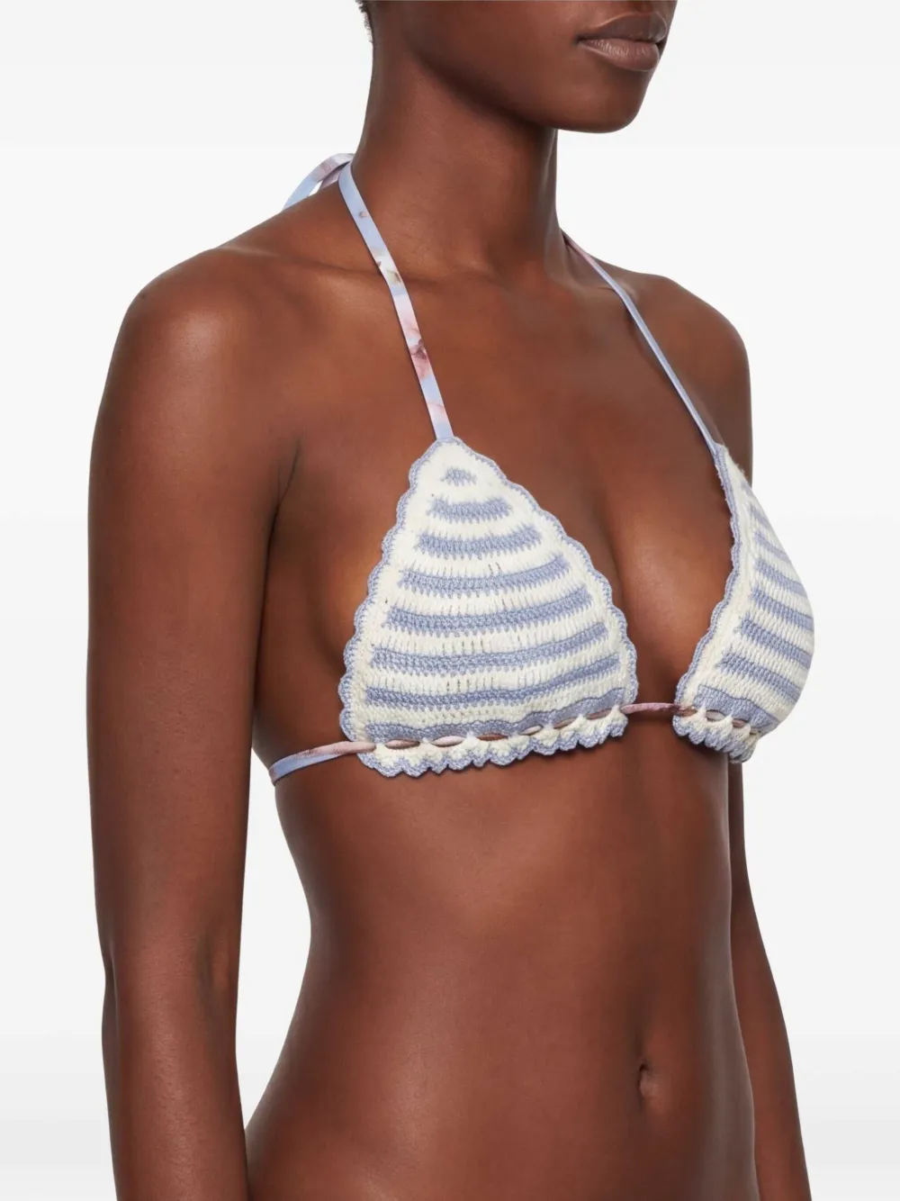 ZIMMERMANN Awaken gehaakte bikinitop Wit