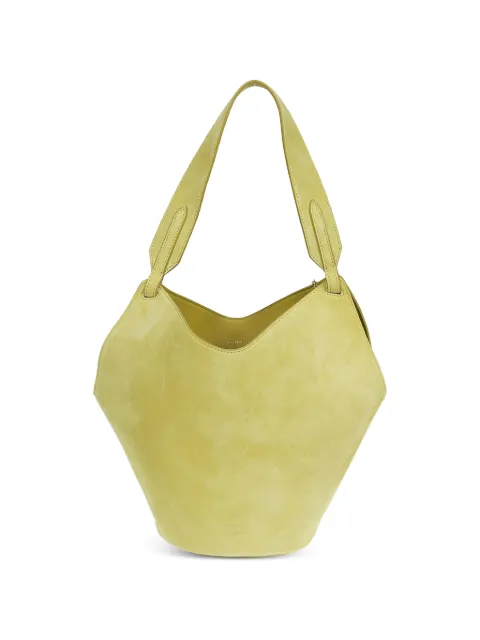 KHAITE Lotus leather tote bag