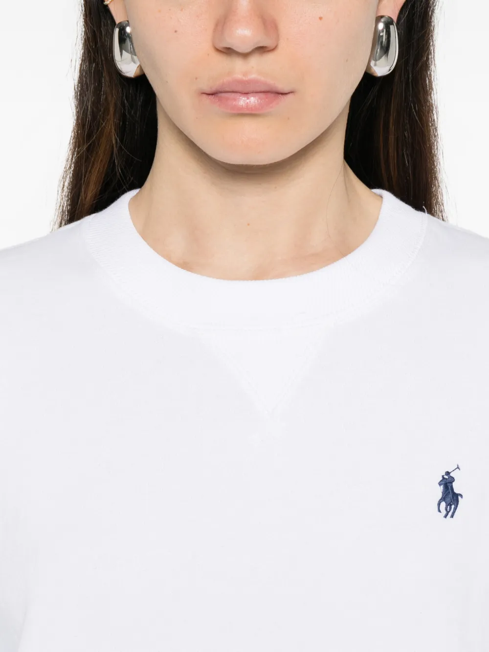 Polo Ralph Lauren Sweater met logo Wit