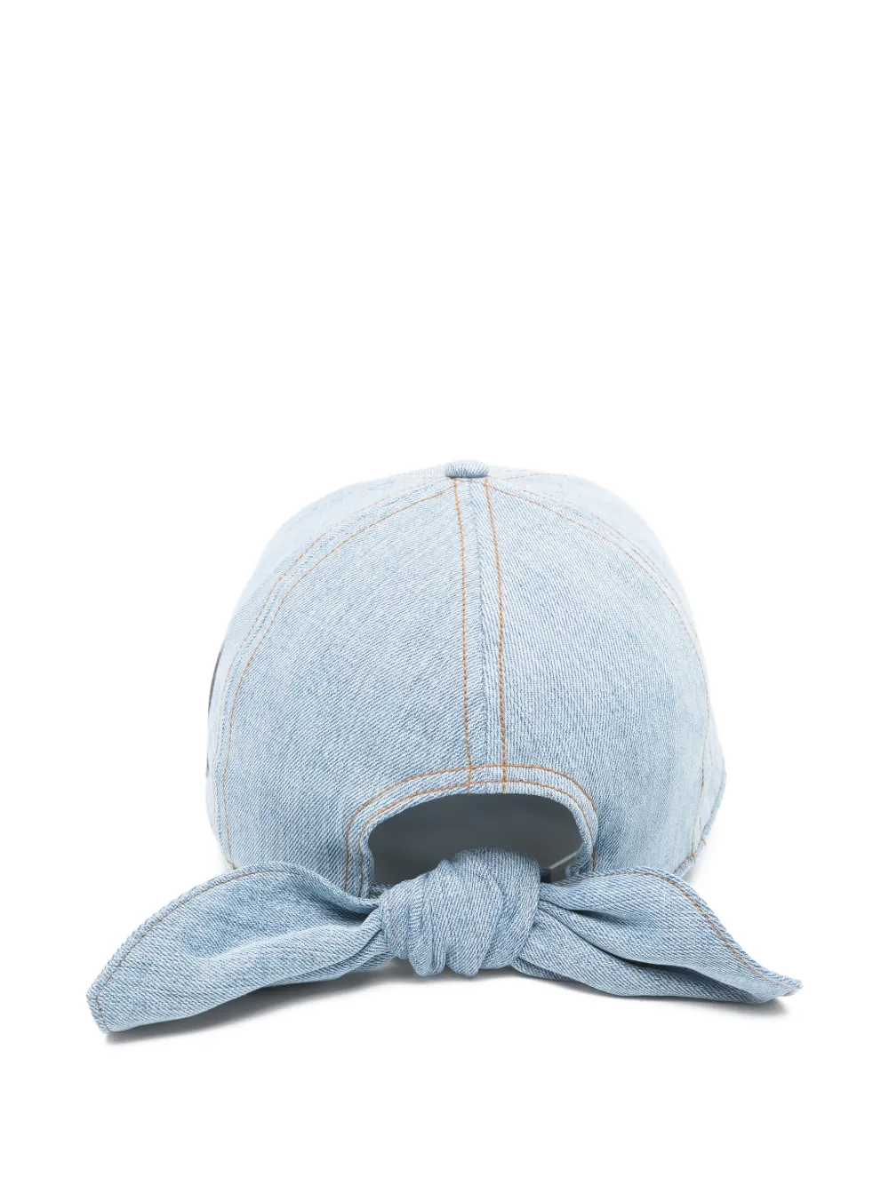 ZIMMERMANN logo-patch denim baseball cap - Blauw