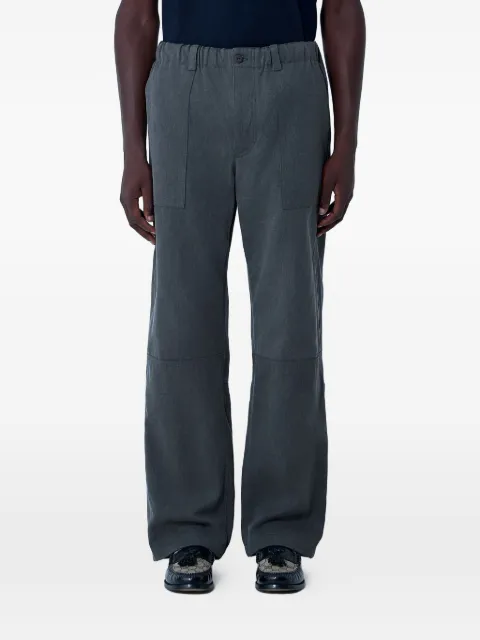 Gucci panelled elasticated trousers