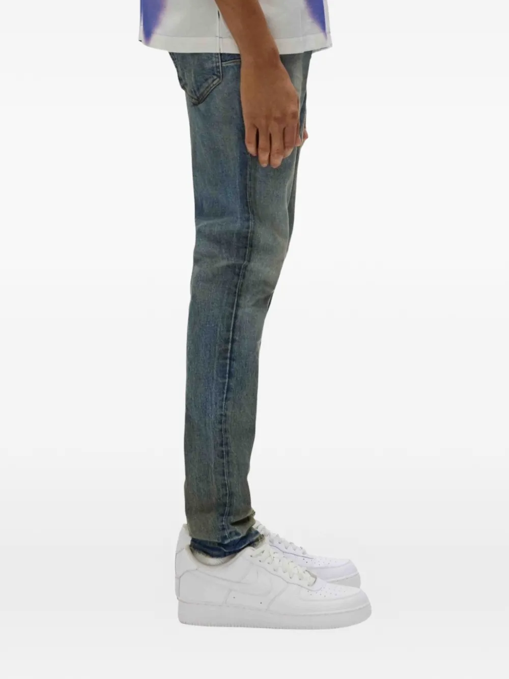 Purple Brand Skinny jeans - Blauw