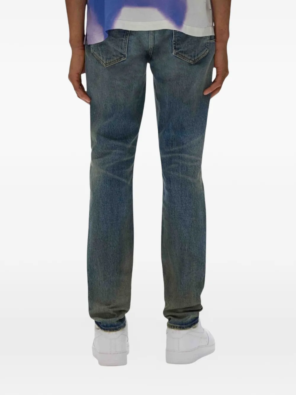 Purple Brand Skinny jeans Blauw