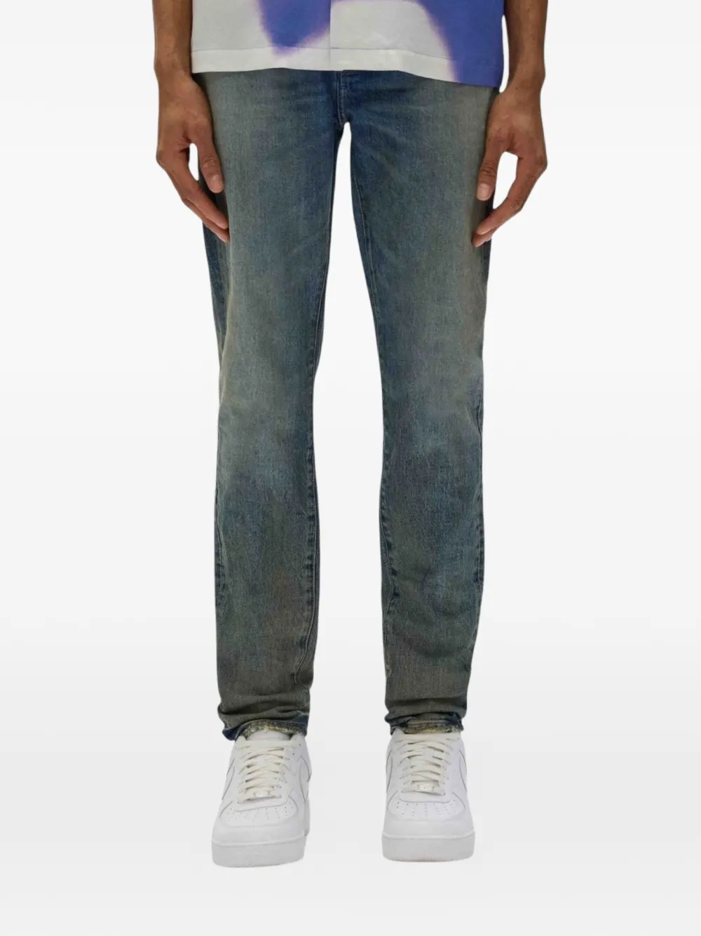 Purple Brand Skinny jeans Blauw