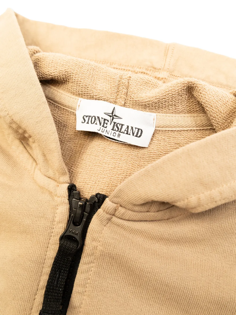  Stone Island Junior Zip-up Hoodie - Neutrals 
