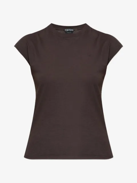 TOM FORD logo-embroidered T-shirt