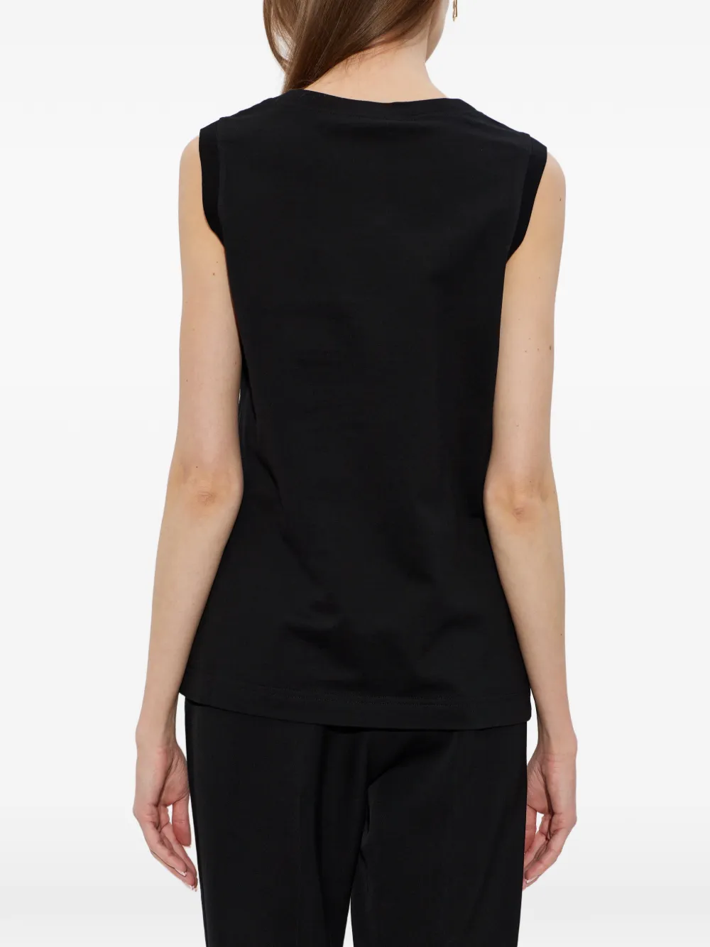 Dolce & Gabbana Top met logo Zwart