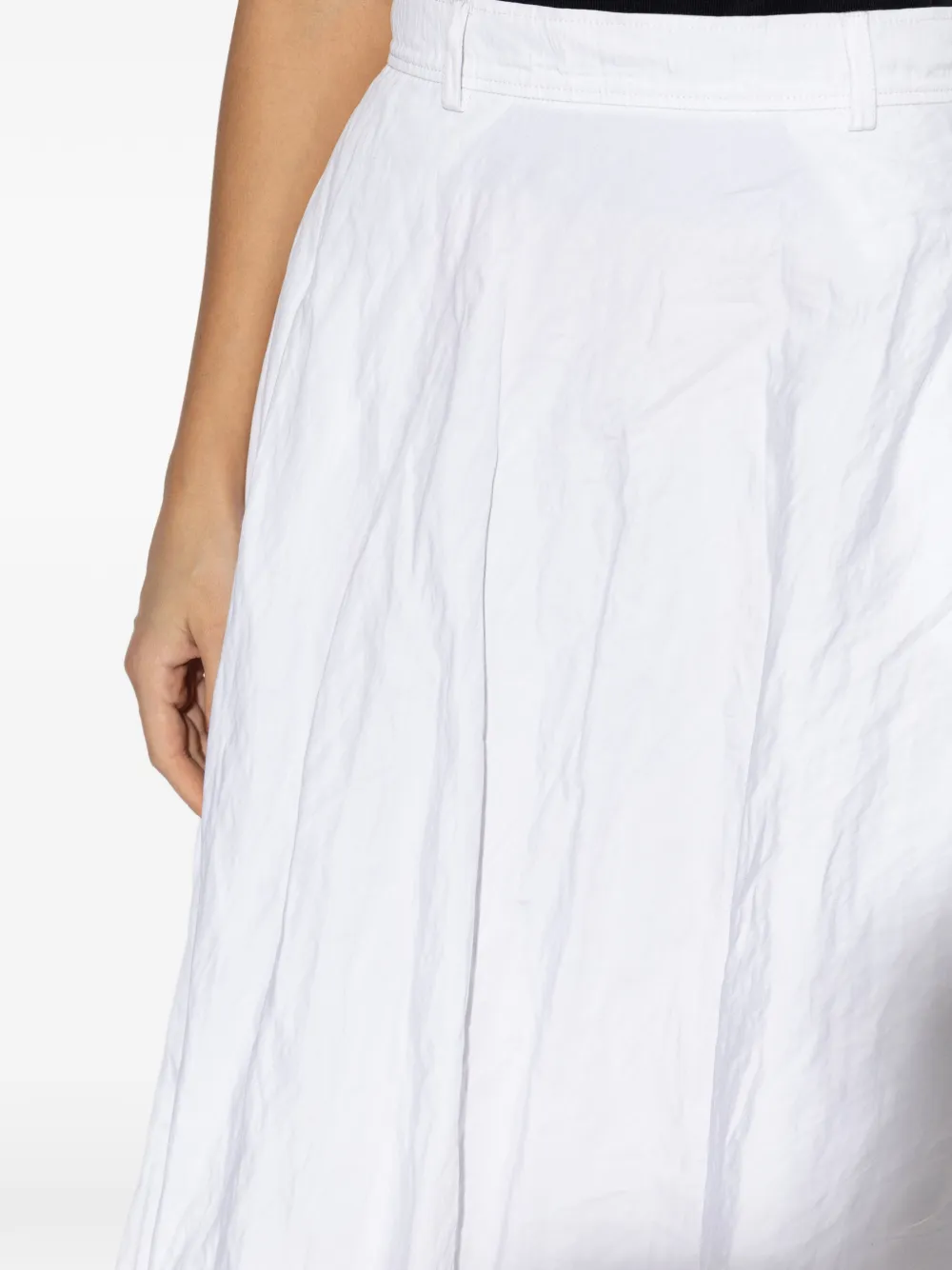 Moschino flared rok Wit