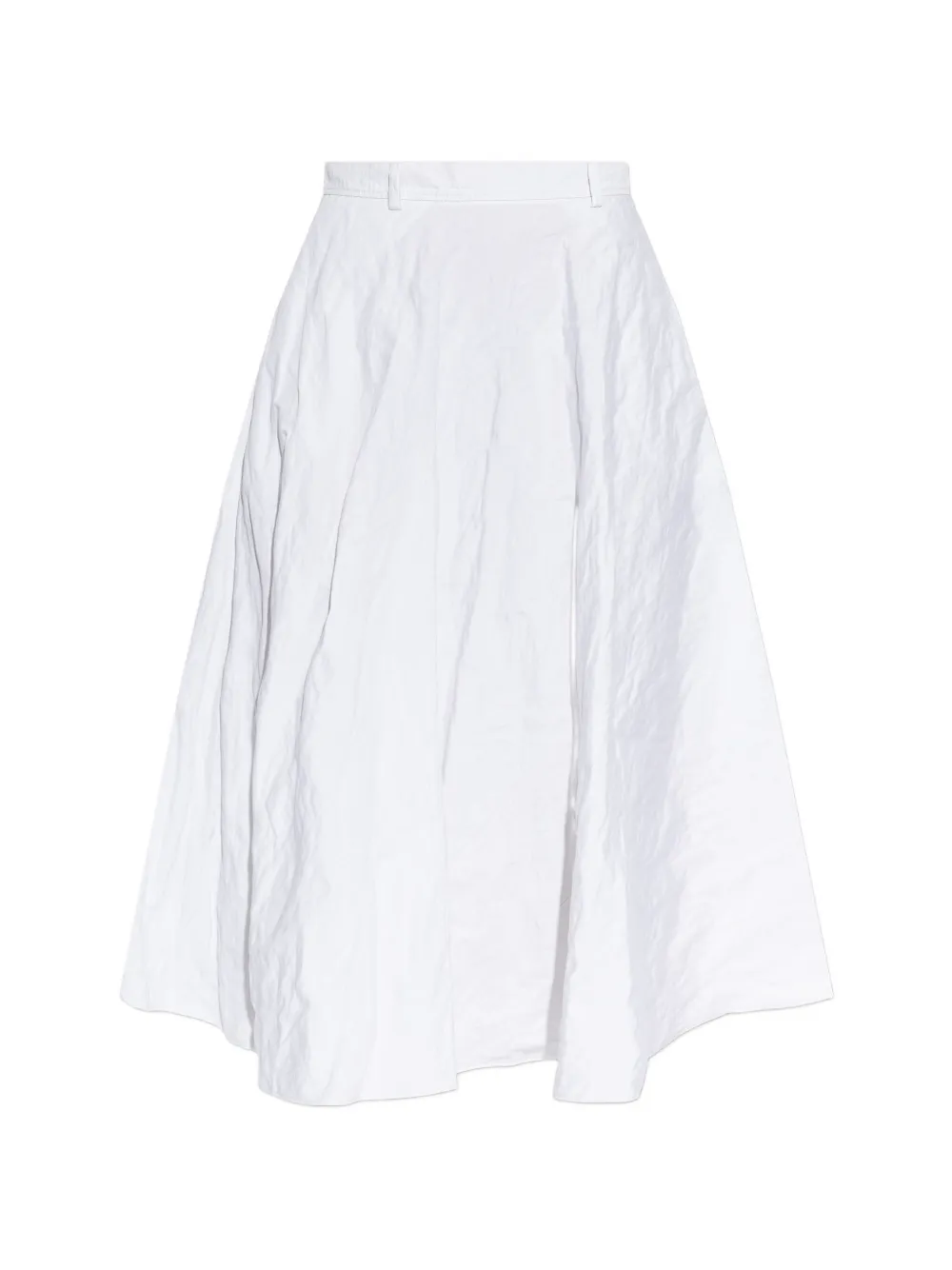Moschino flared skirt - Bianco