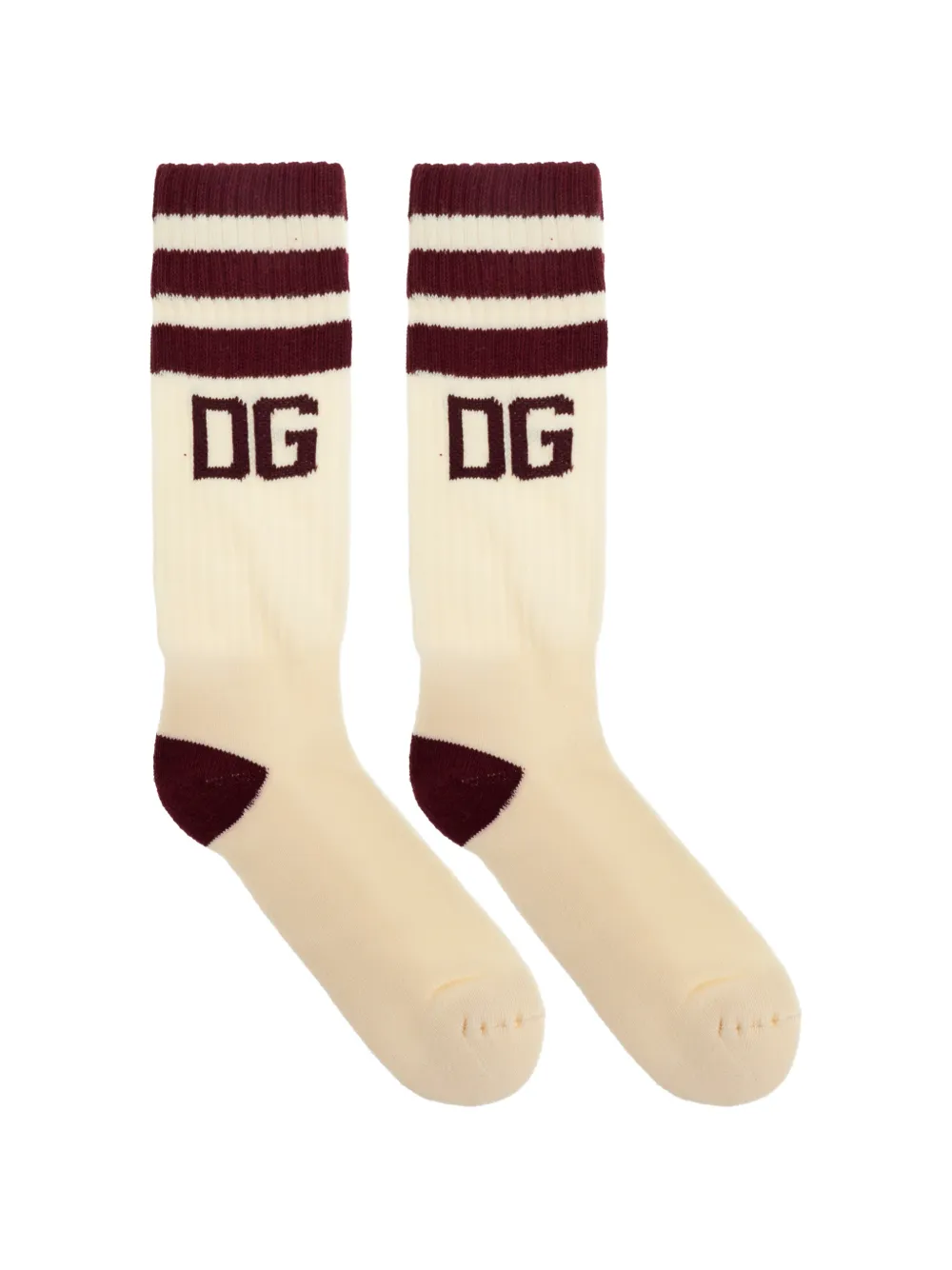 Dolce & Gabbana striped socks - Toni neutri