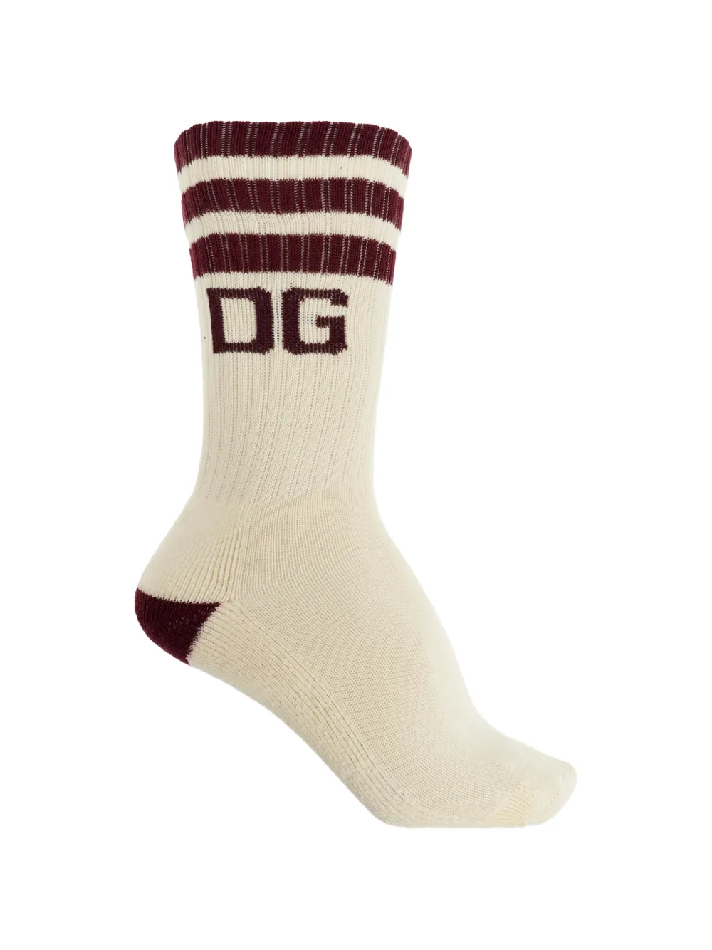 Dolce & Gabbana Gestreepte sokken Beige