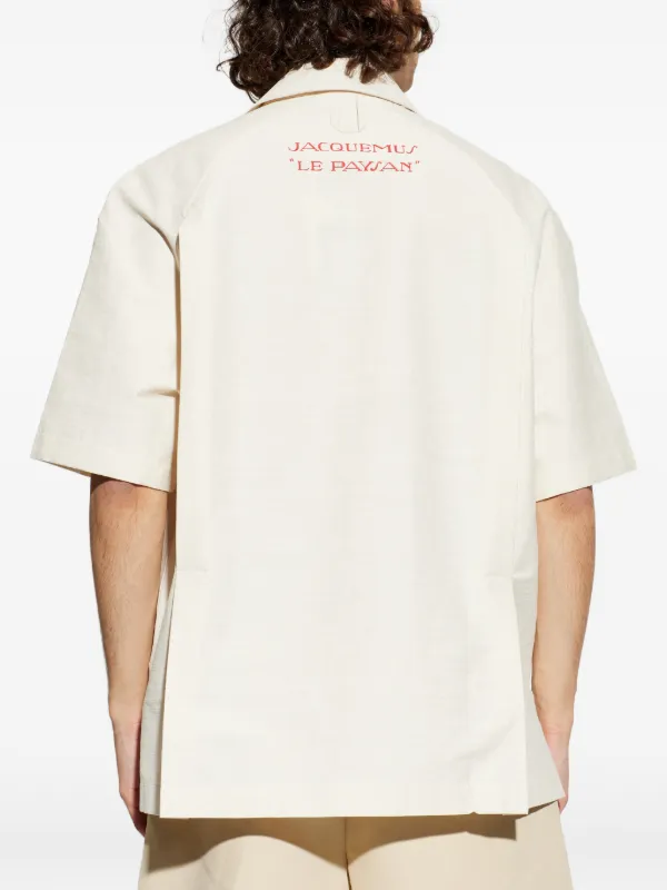 Jacquemus Striped Shirt | Neutrals | FARFETCH