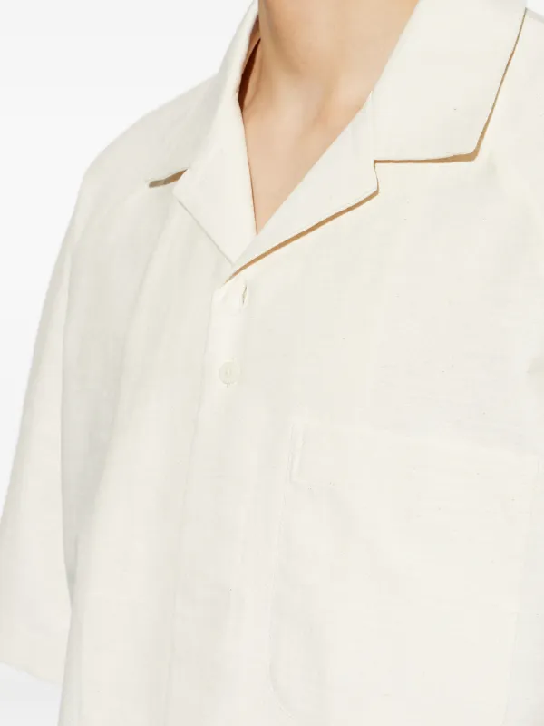 Jacquemus Striped Shirt | Neutrals | FARFETCH