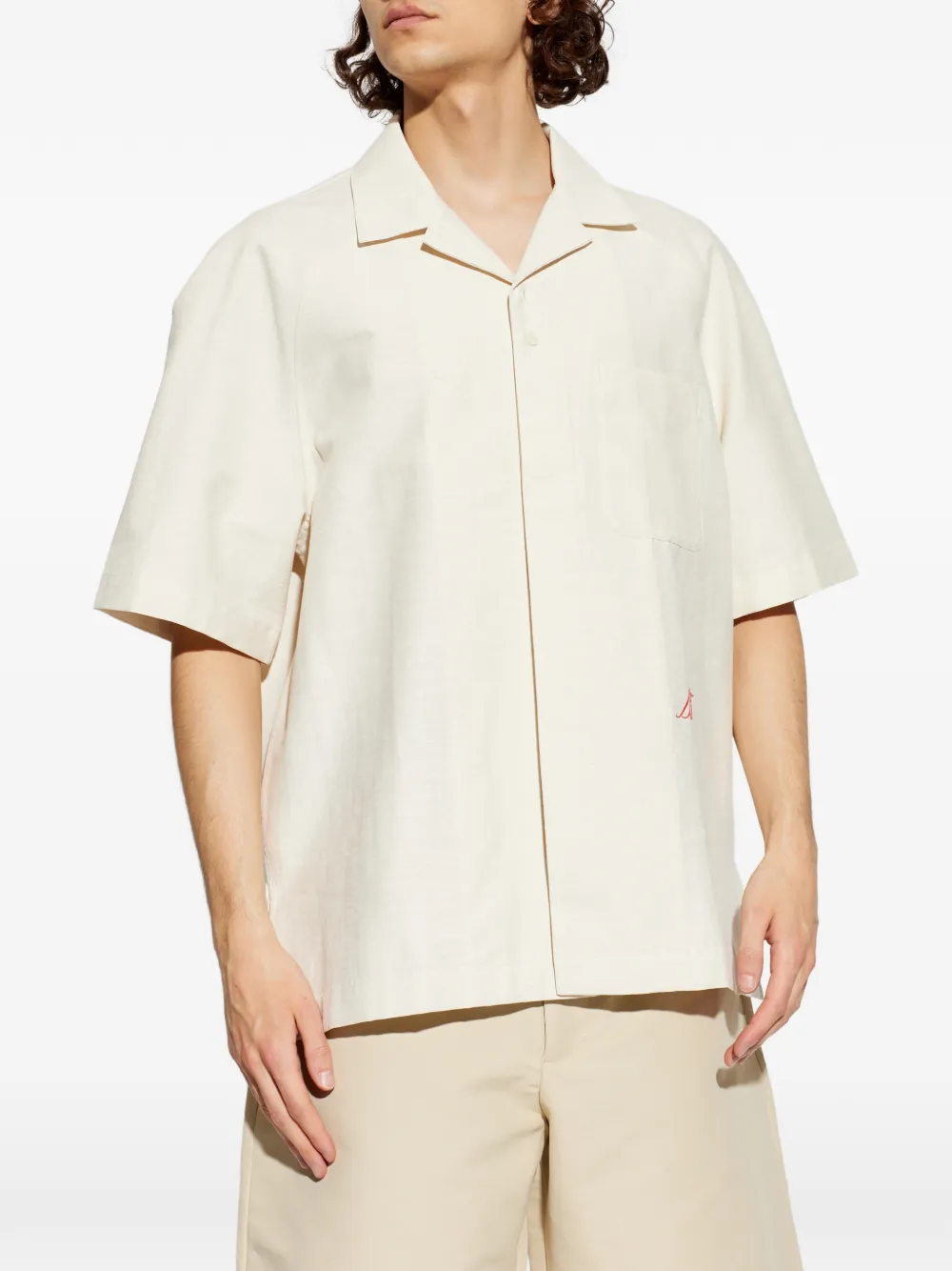  Jacquemus Striped Shirt - Neutrals 