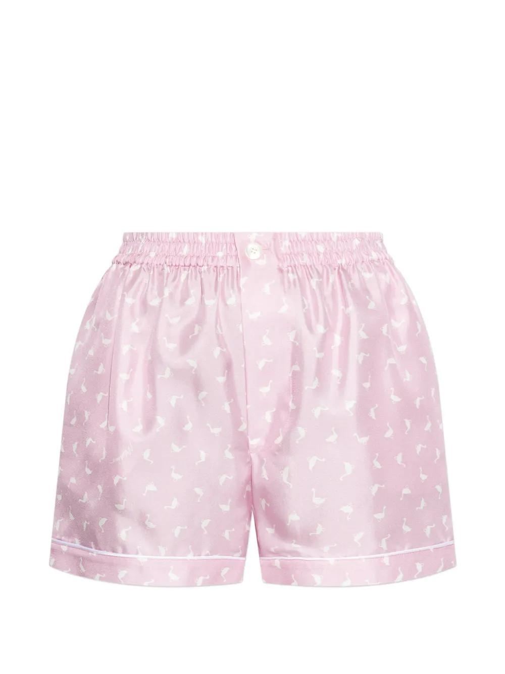 Moschino print shorts - Rosa