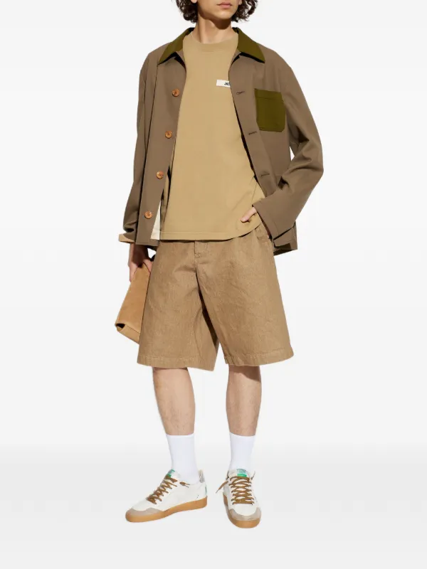 Jacquemus デニムショートパンツ | ブラウン | FARFETCH JP