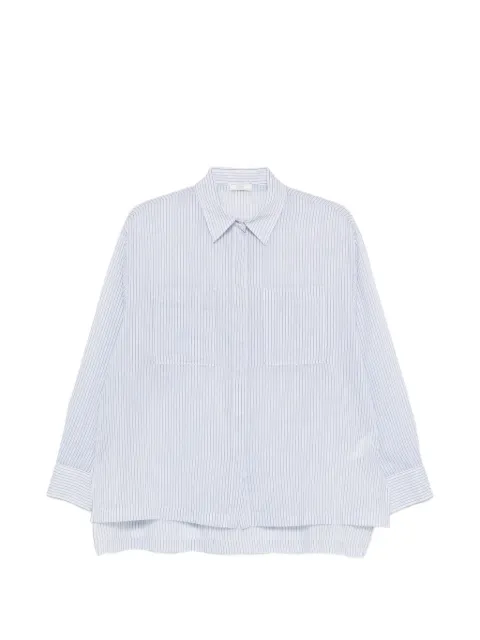 Peserico camisa con rayas estampadas