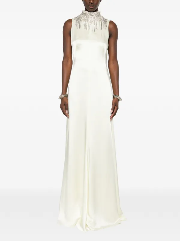 alexander mcqueen evening dresses Vintage And Wear Womens McQueen Lace Trim Evening Dress 5 Magical Dresses to Swoon