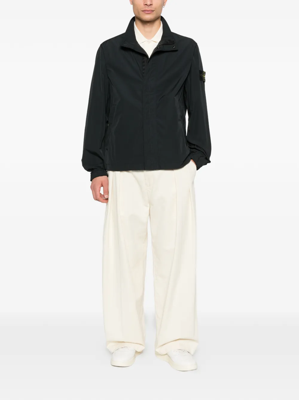 Stone Island logo-patch jacket | Bomber Jackets | Image 2