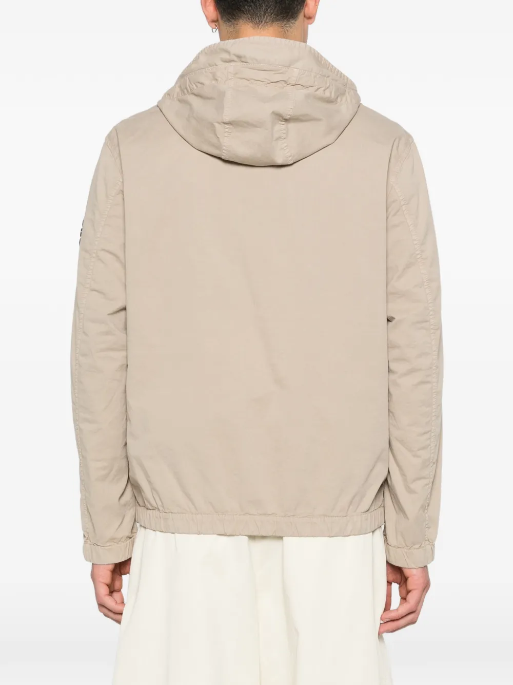 Stone Island Jack met Compass-logopatch Beige