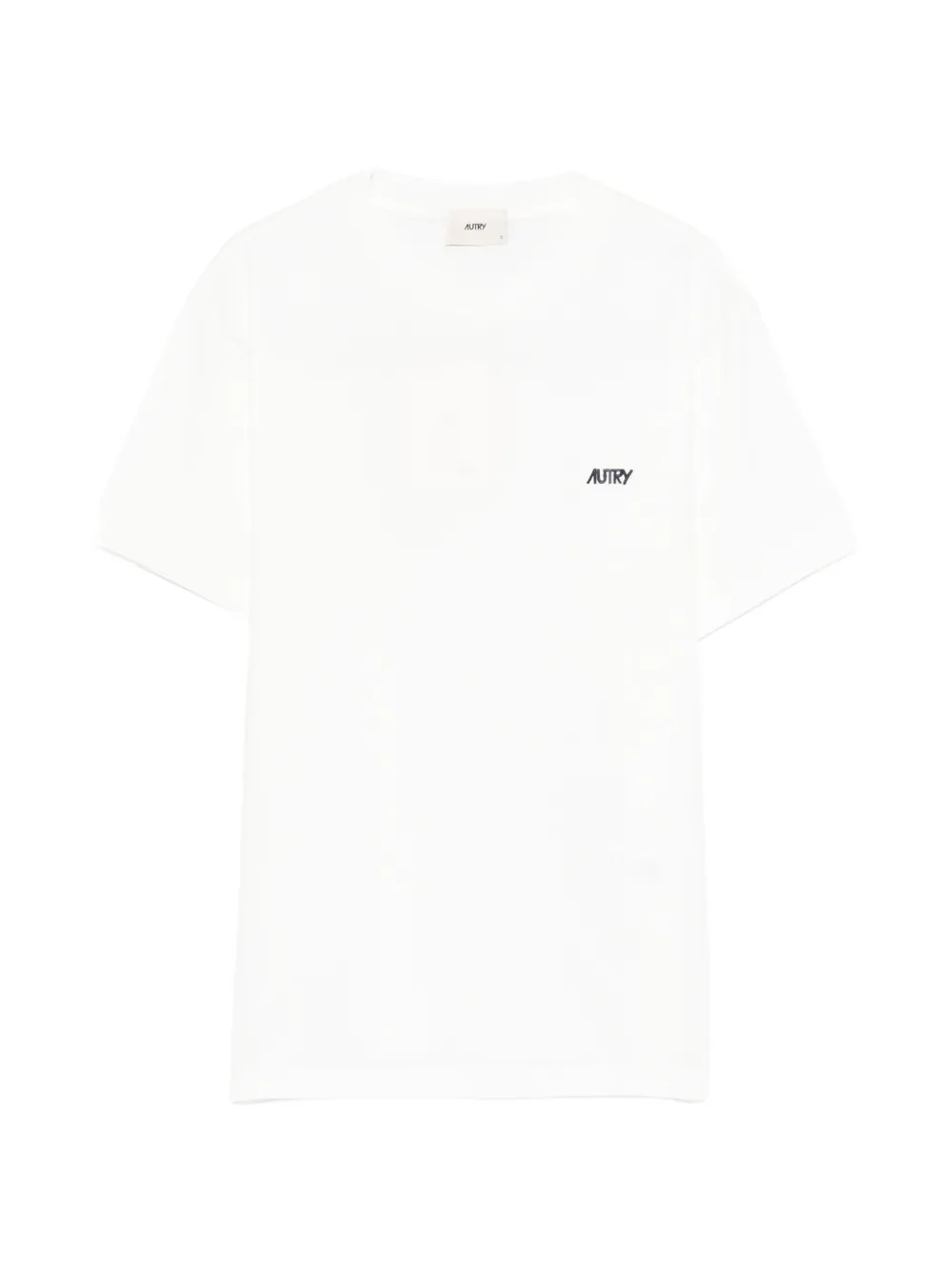 Autry logo-embroidered T-shirt - Bianco