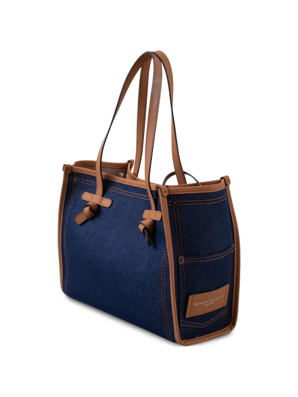 Marcella Denim Tote Bag
