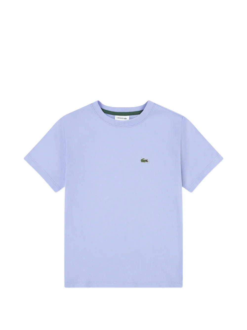 Lacoste Kids logo-detail T-shirt - Viola