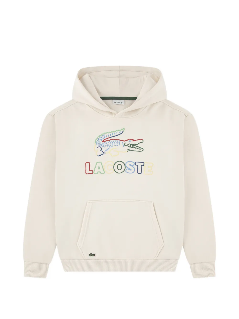 Lacoste Kids logo-detail long-sleeve hodie - Toni neutri