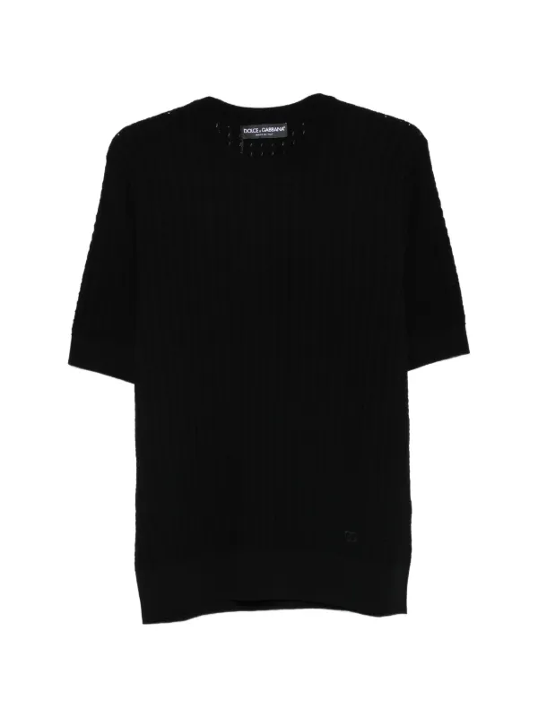 DOLCE & GABBANA 半袖ニット 38 33224876_63952440_600.jpg