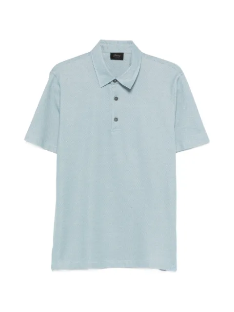 Brioni buttoned polo shirt