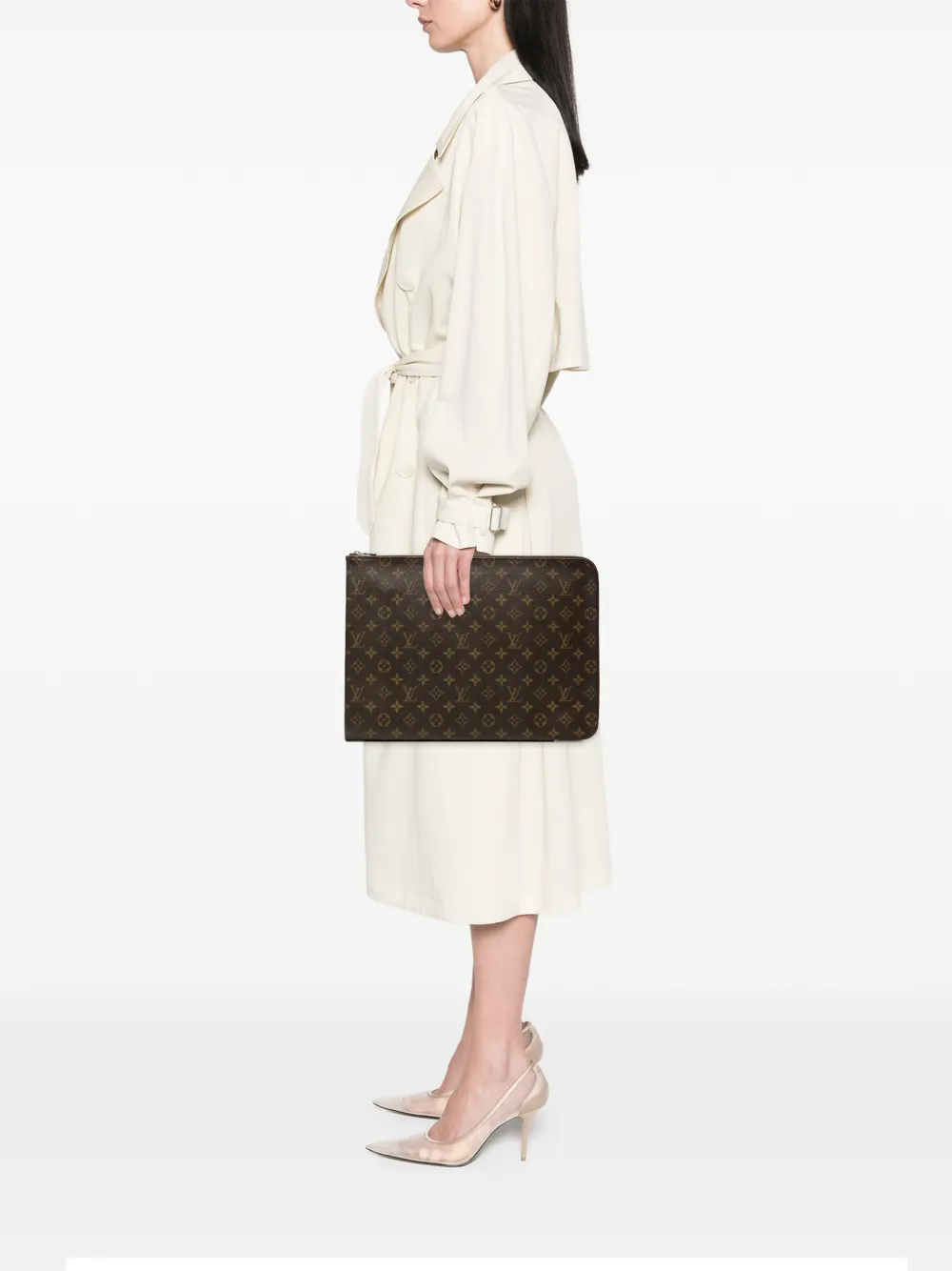Louis Vuitton Pre-Owned 2004 Monogram Poche Documents Portfolio business bag | Pre-Owned | Image 2