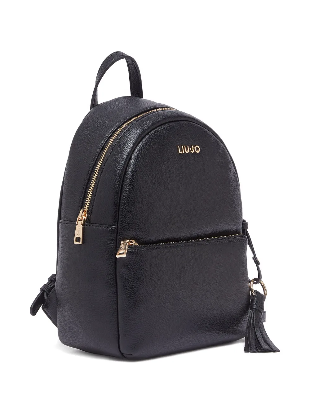  Liu Jo Logo-plaque Backpack - Black 