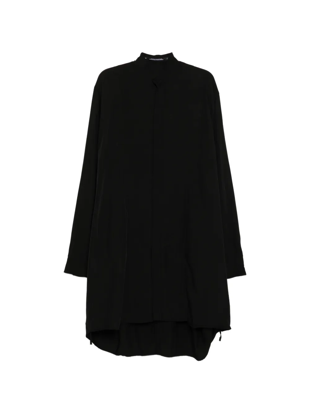 Julius band collar shirt - Nero