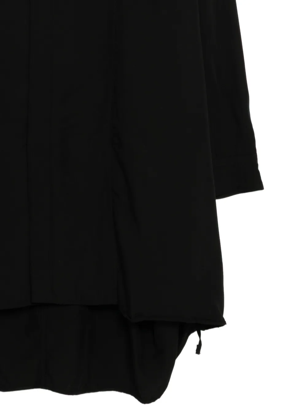  Julius Band Collar Shirt - Black 