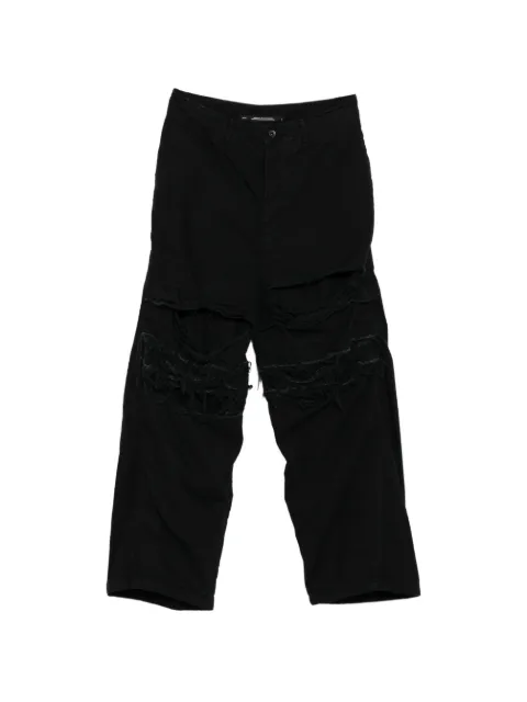 Julius vaqueros anchos con efecto envejecido