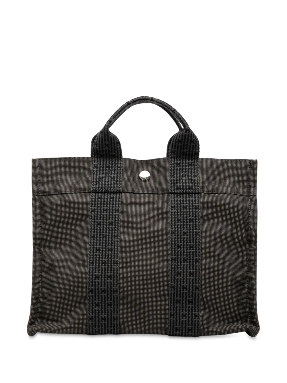 Hermès Pre-Owned 1990-2010 Canvas Herline PM tote bag | Grey | Image 1