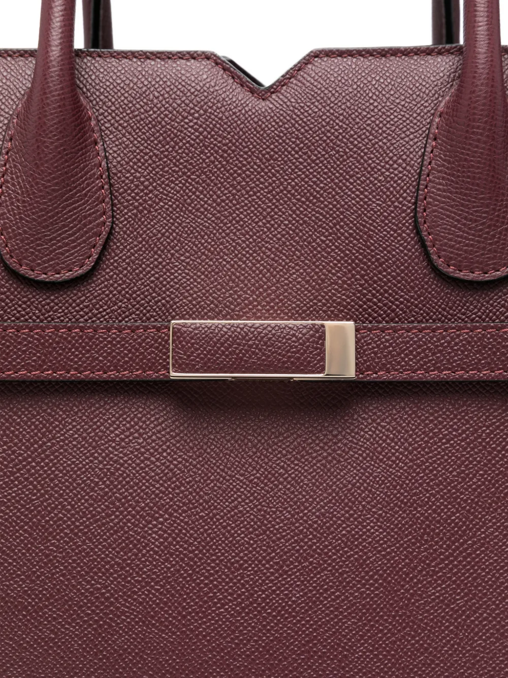 Rectangle Leather Tote Bag