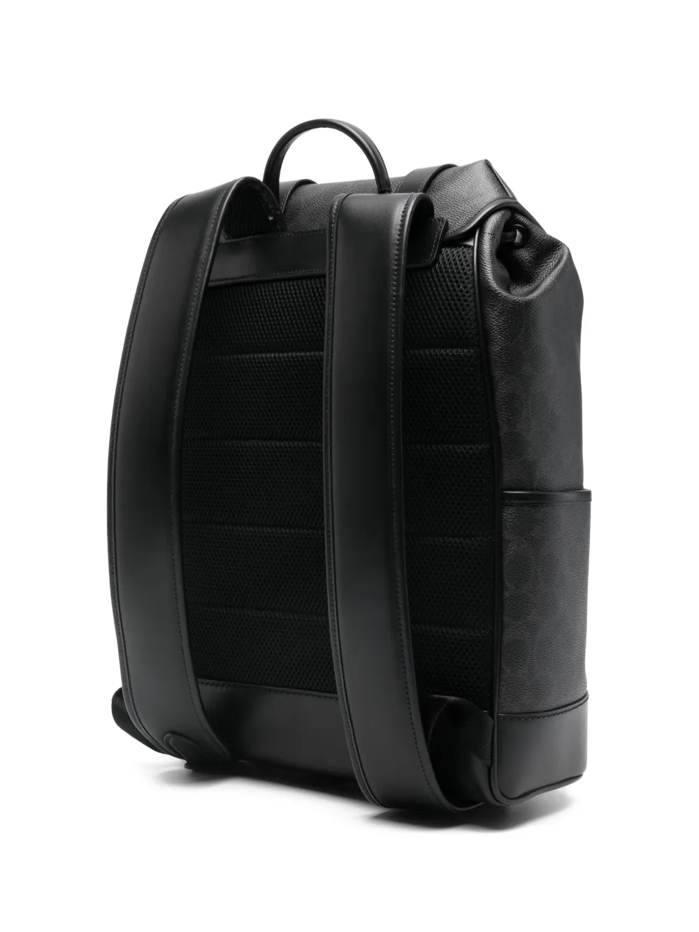 Coach Logo Backpack - Black 