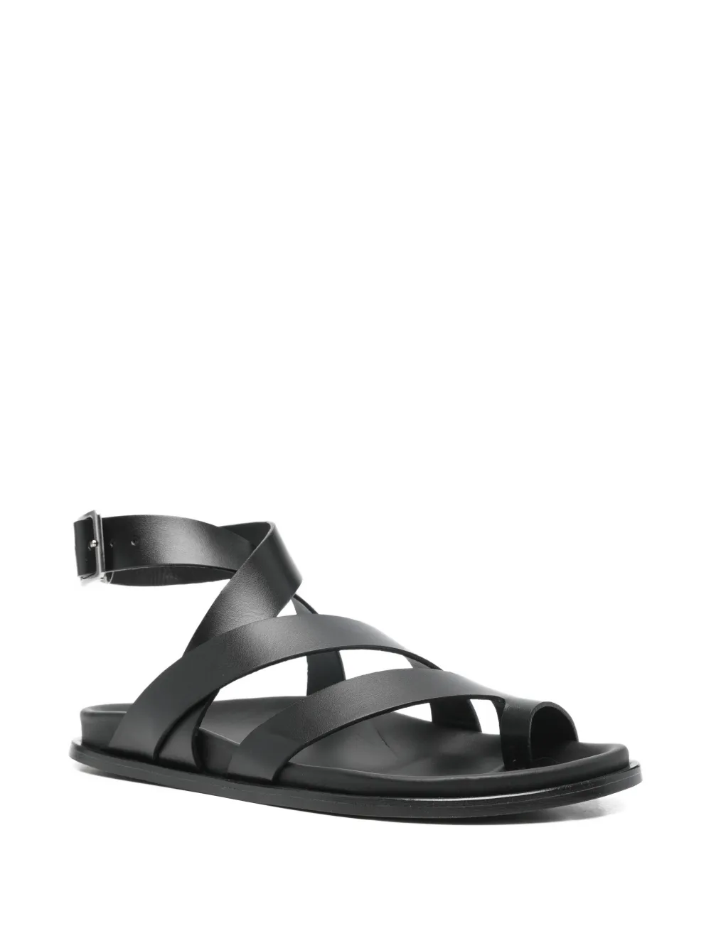 ALOHAS Tide toe strap sandals Zwart
